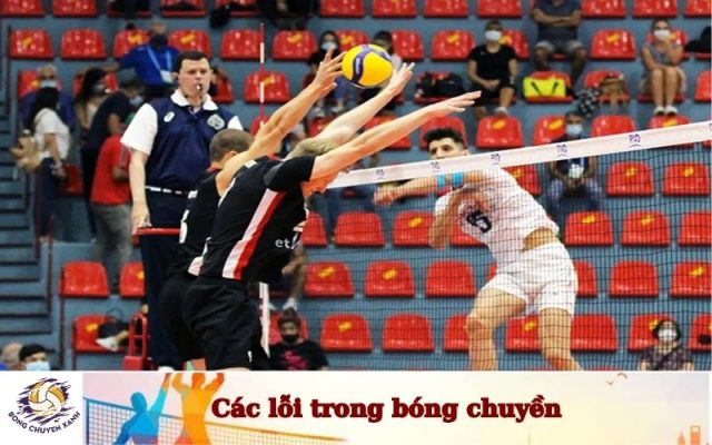 Các lỗi trong bóng chuyền