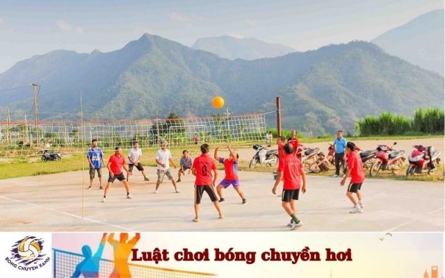 Luật chơi bóng chuyền hơi