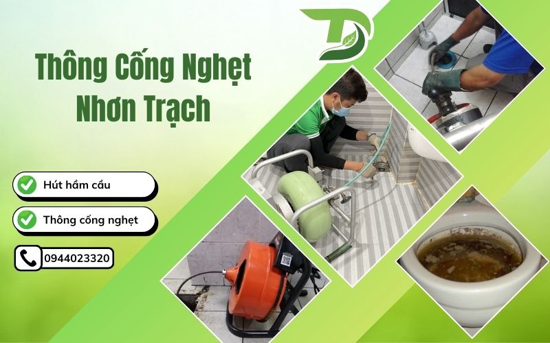 thông cống nghẹt nhơn trạch