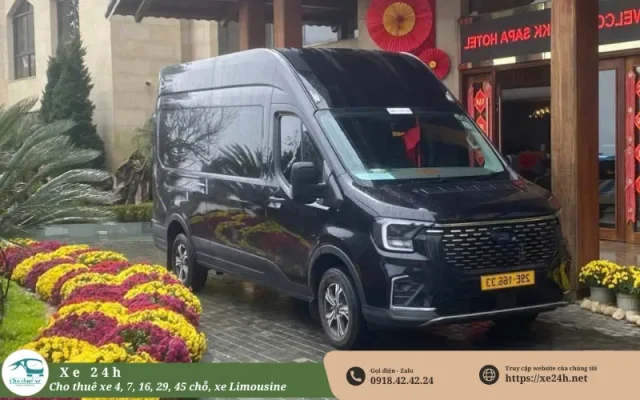 Giá thuê xe 16 chỗ 2 ngày 1 đêm mới nhất tại Xe24h